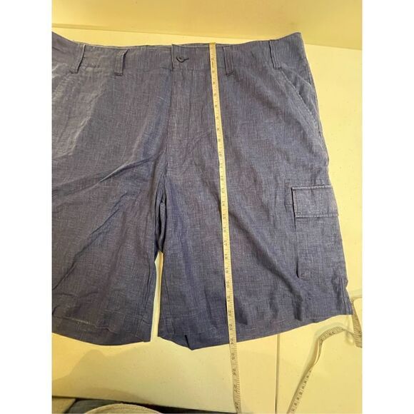 Cubavera men’s blue linen blend shorts size 42 - Picture 4 of 6